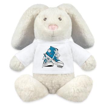 Faithful - MiniFeet® RecycelHase® Bunny Cream - white - Front