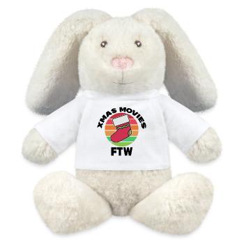 Watch Movie Night Movies Streaming Cinema - MiniFeet® RecycelHase® Bunny Cream - white - Front