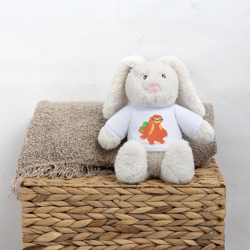 Sloth Hiking Backpack MiniFeet® RecycelHase® Bunny Cream