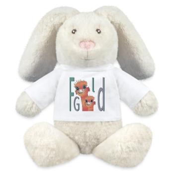 Feel Good - MiniFeet® RecycelHase® Bunny Cream - white - Front