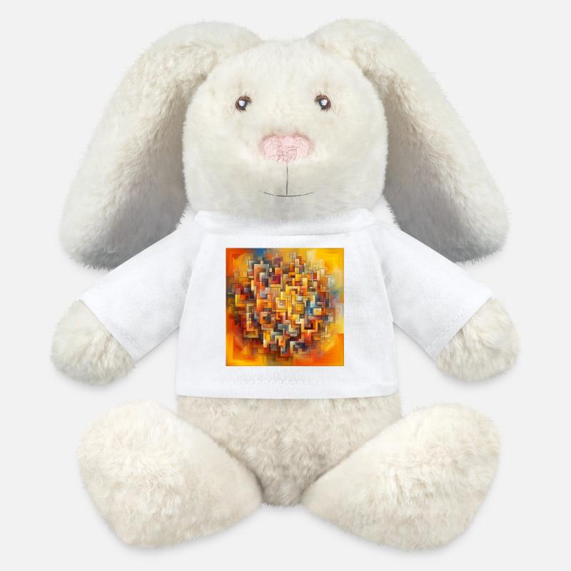 Squares 2 - MiniFeet® RecycelHase® Bunny Cream - white