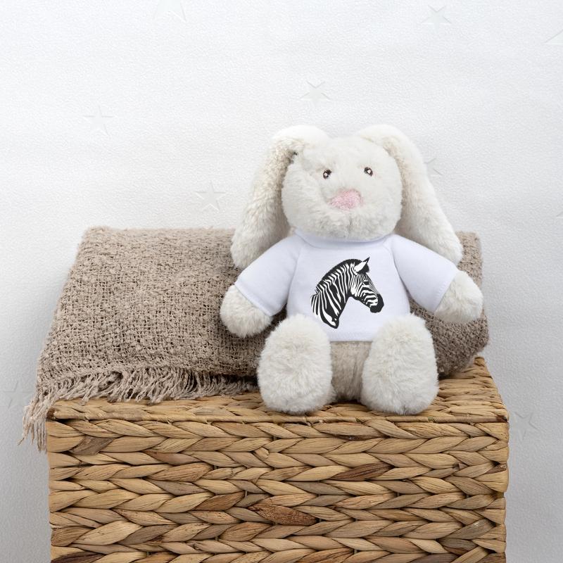 Zebra MiniFeet® RecycelHase® Creme