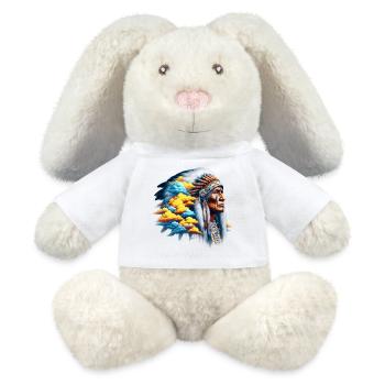 American Indian American - MiniFeet® RecycelHase® Bunny Cream - white - Front