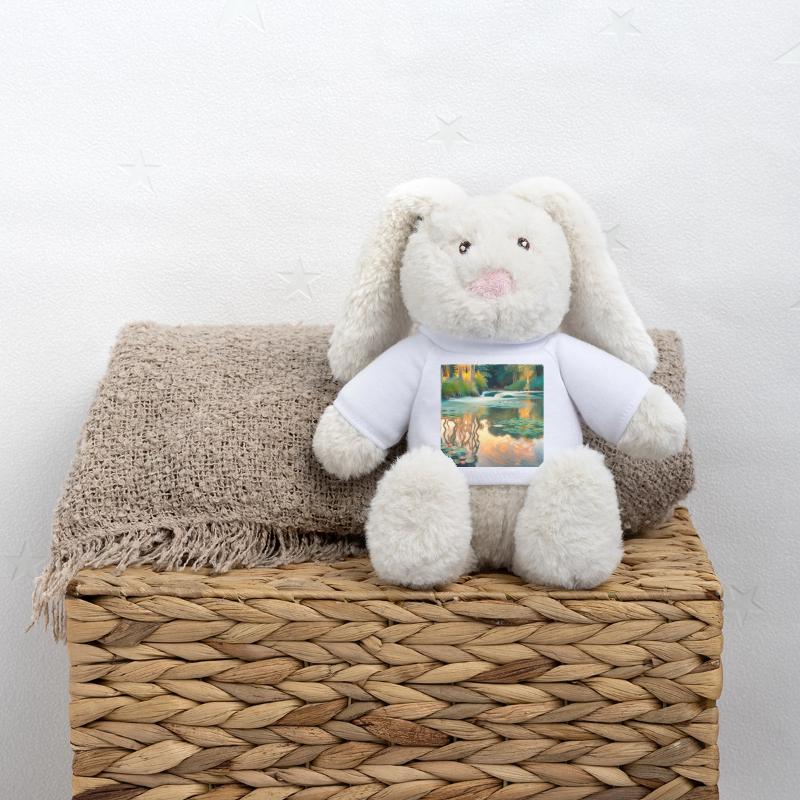 Impressionism River MiniFeet® RecycelHase® Bunny Cream