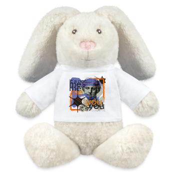 It’s Not Me – It’s You - MiniFeet® RecycelHase® Creme - Weiß - Vorne