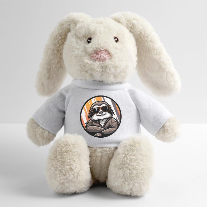Sloth Cool Comic MiniFeet® RecycelHase® Bunny Cream