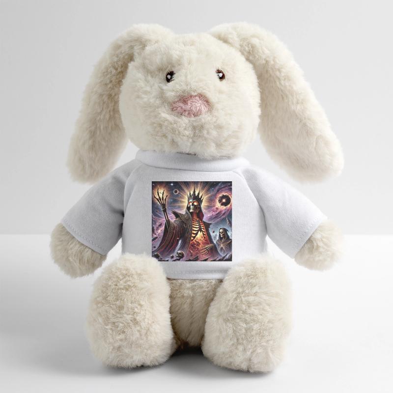Dark Cosmic Necromancer MiniFeet® RecycelHase® Bunny Cream