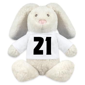 21 - MiniFeet® RecycelHase® Bunny Cream - white - Front