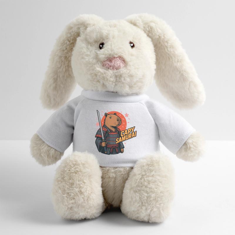Capy Samurai – Zen Warrior Capybara 🐾
 MiniFeet® RecycelHase® Creme