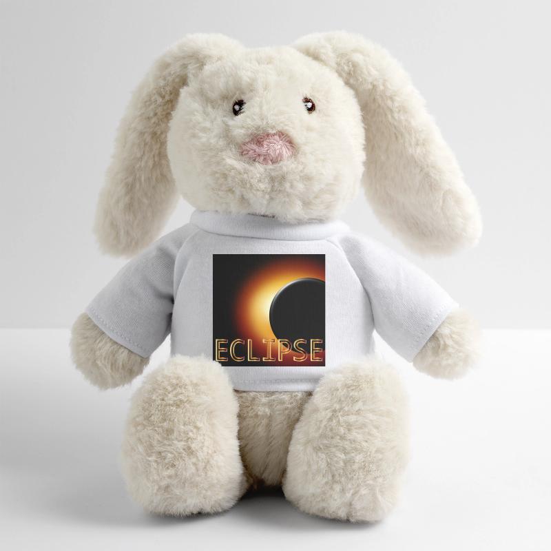 Total Solar Eclipse 2026 MiniFeet® RecycelHase® Bunny Cream