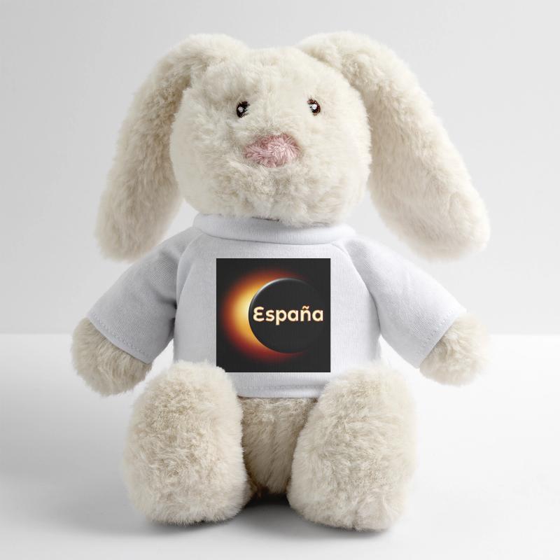 Total Solar Eclipse Spain MiniFeet® RecycelHase® Bunny Cream