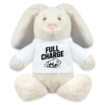 Full Charge - MiniFeet® RecycelHase® Bunny Cream - white - Front
