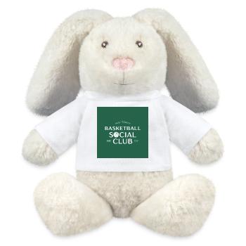 Basketball Social Club Logo - MiniFeet® RecycelHase® Creme - Weiß - Vorne
