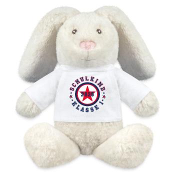 School Child 2026 - Grade 1 - MiniFeet® RecycelHase® Bunny Cream - white - Front