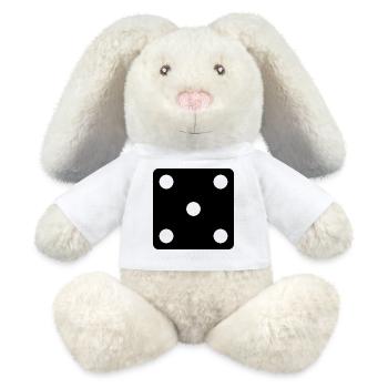 says - MiniFeet® RecycelHase® Bunny Cream - white - Front