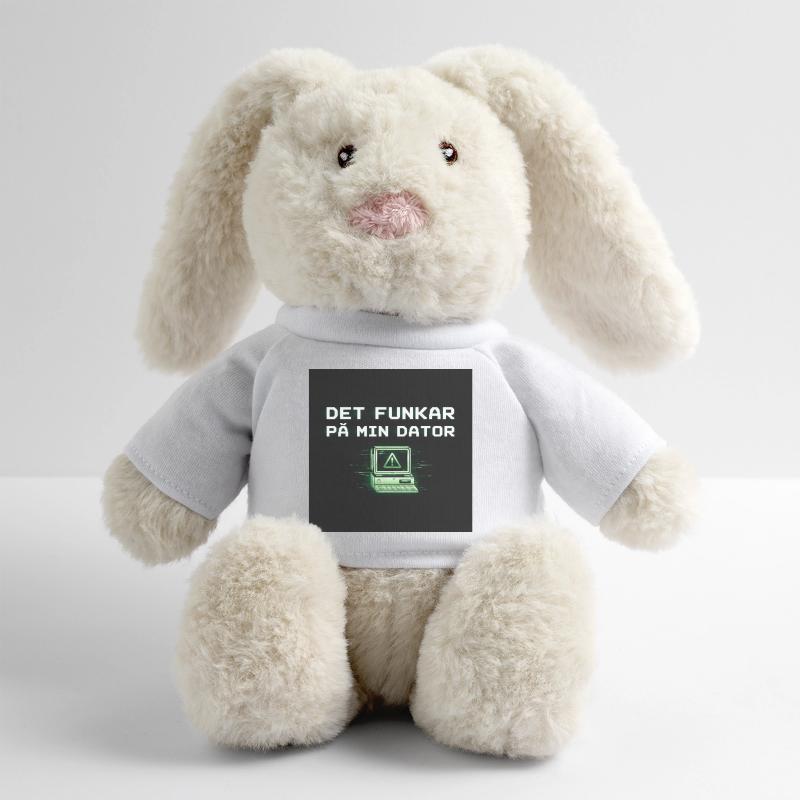 Develops humor – it works on my computer MiniFeet® RecycelHase® Bunny Cream