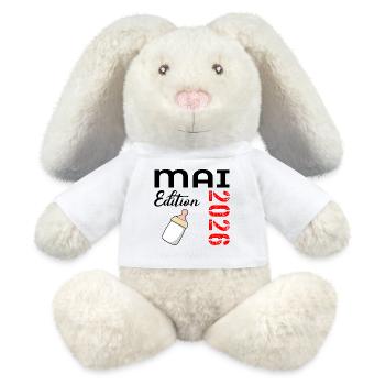Birth Baby May 2026 - MiniFeet® RecycelHase® Bunny Cream - white - Front