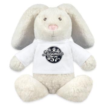 Siegerland Lagombes Lagömbes Mädchen für alles! - MiniFeet® RecycelHase® Creme - Weiß - Vorne