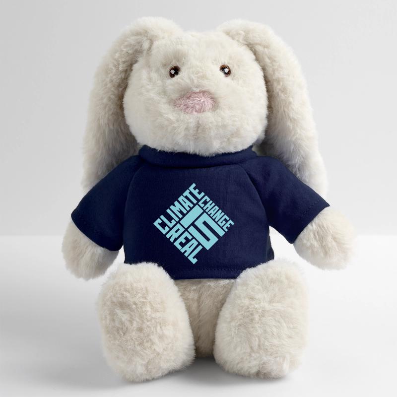 Climate Change Is Real Climate Change Science MiniFeet® RecycelHase® Bunny Cream