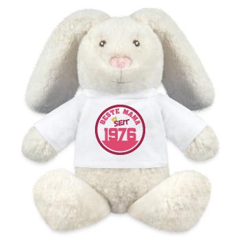Mutti 1976 - MiniFeet® RecycelHase® Creme - Weiß - Vorne