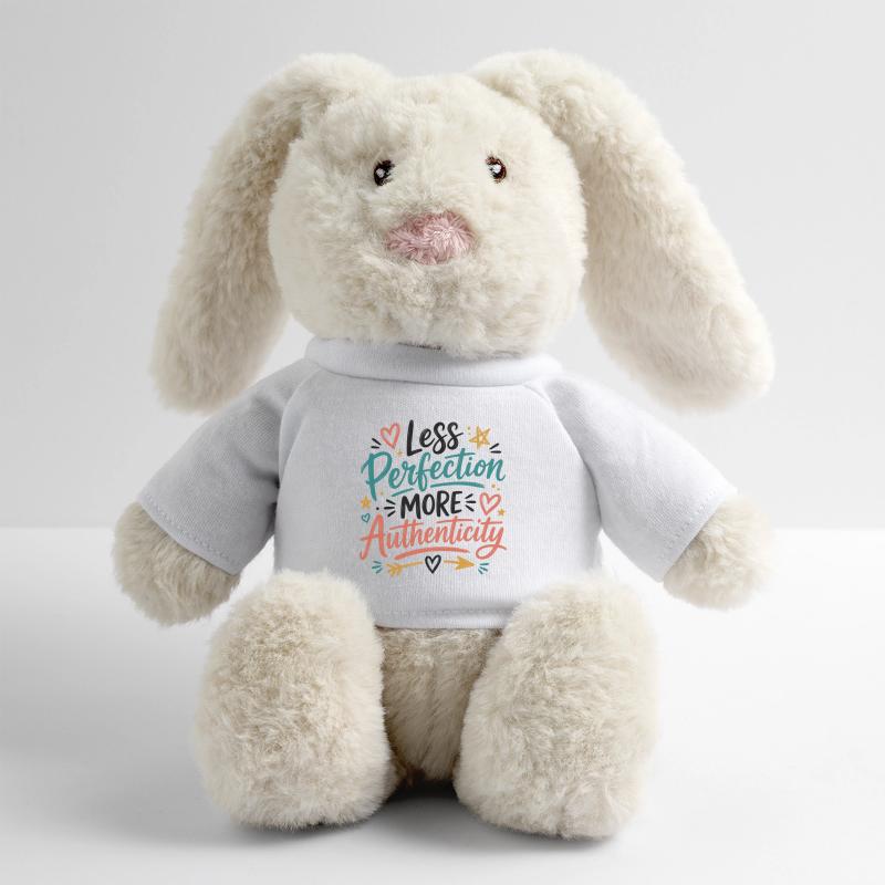 Authenticity over Perfection illustration MiniFeet® RecycelHase® Bunny Cream