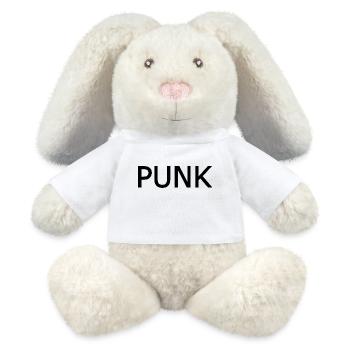 Punk - MiniFeet® RecycelHase® Bunny Cream - white - Front