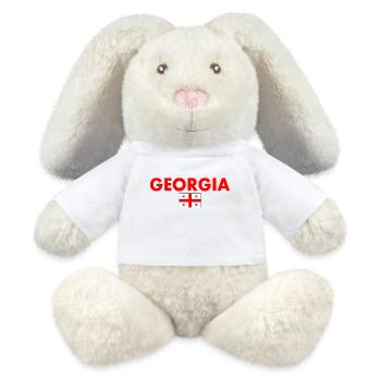 Georgia - MiniFeet® RecycelHase® Creme - Weiß - Vorne