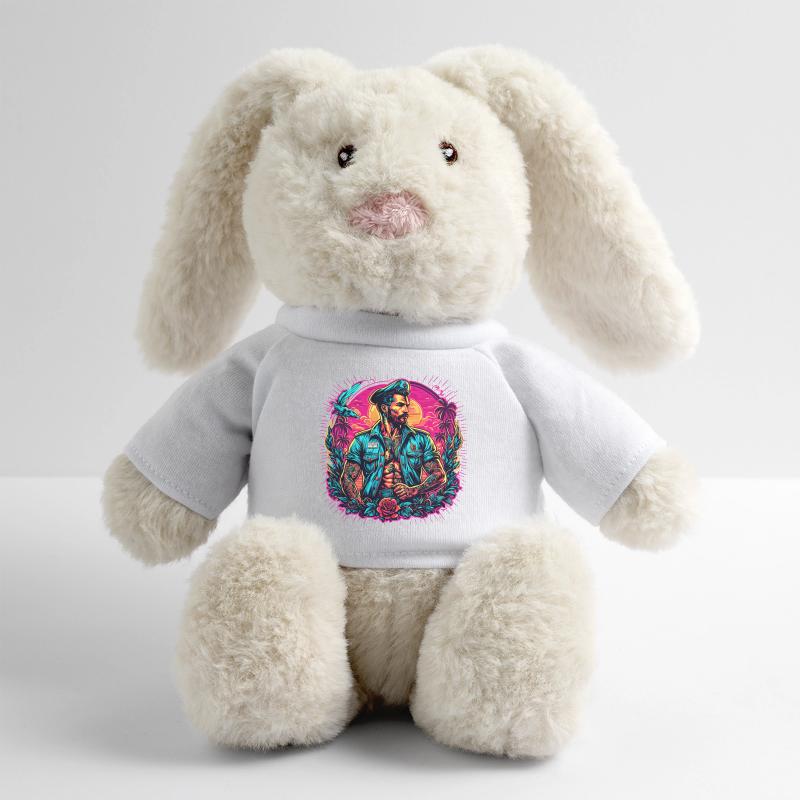 Sailor / Ship's Crew / Deckhand / Anchor MiniFeet® RecycelHase® Bunny Cream