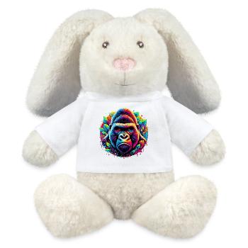 Gorilla - MiniFeet® RecycelHase® Bunny Cream - white - Front