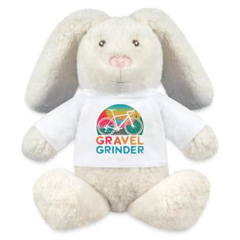 Gravel Grinder Bike Sunset - MiniFeet® RecycelHase® Creme - Weiß - Vorne