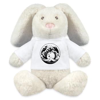 Bowling - MiniFeet® RecycelHase® Creme - Weiß - Vorne