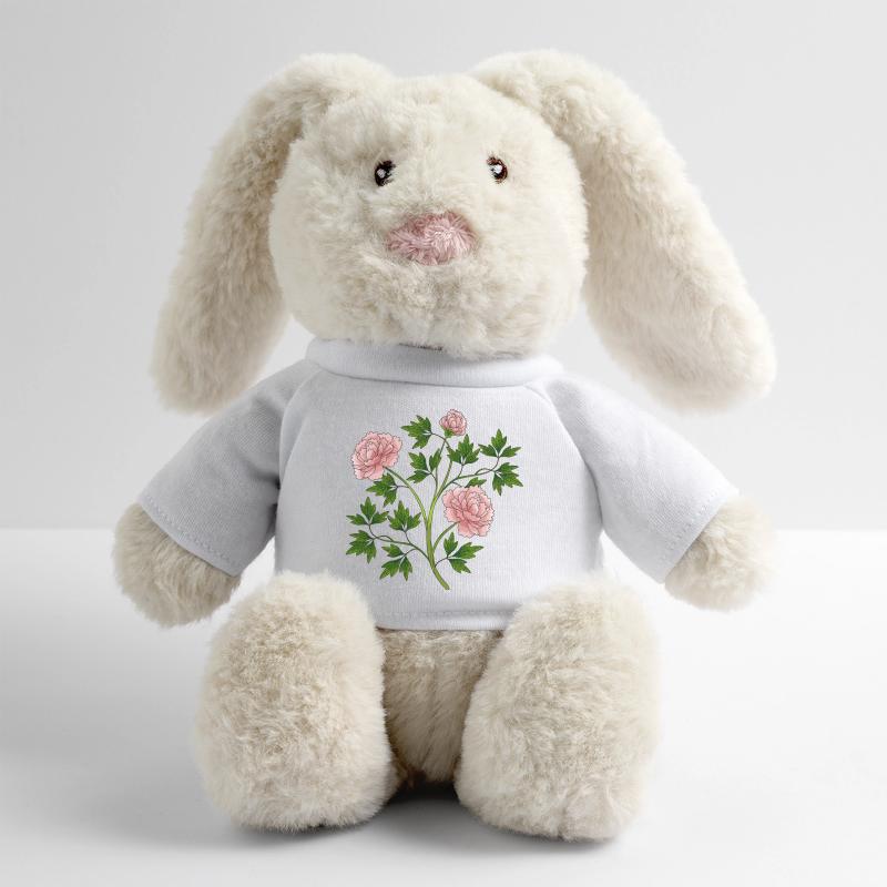 Blumen MiniFeet® RecycelHase® Creme