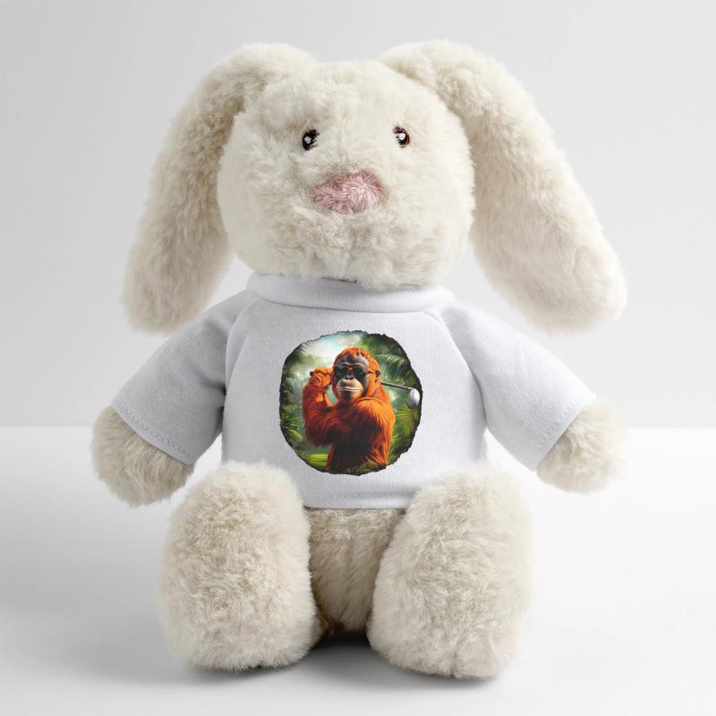 Orangutans Gulf / Monkey MiniFeet® RecycelHase® Bunny Cream