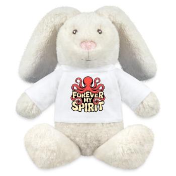 Octopus Vibes - MiniFeet® RecycelHase® Creme - Weiß - Vorne