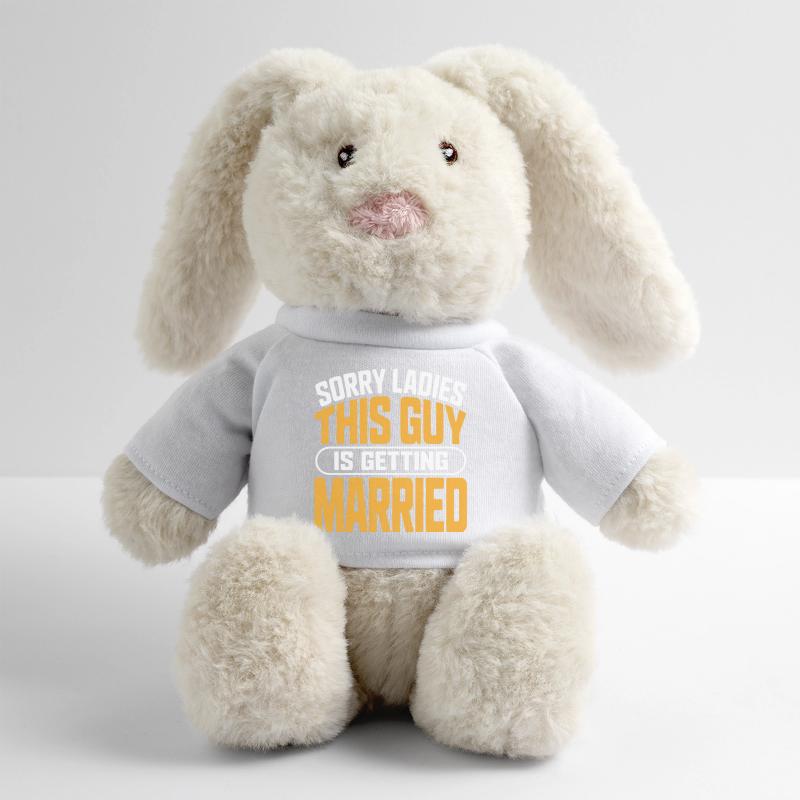 This Guy Is Getting Married MiniFeet® RecycelHase® Bunny Cream