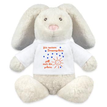 Sunshine - MiniFeet® RecycelHase® Bunny Cream - white - Front