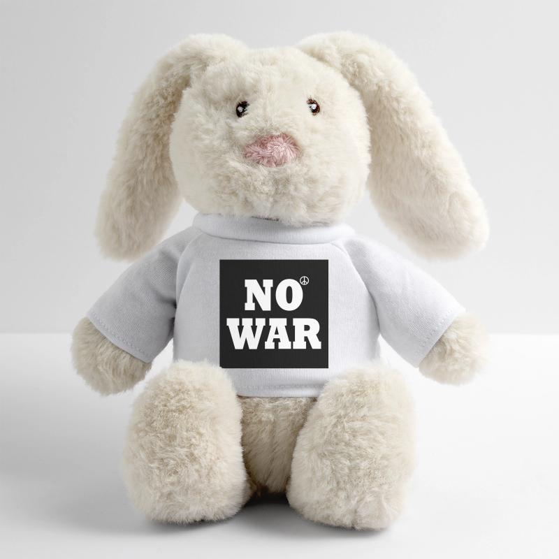 No war MiniFeet® RecycelHase® Creme