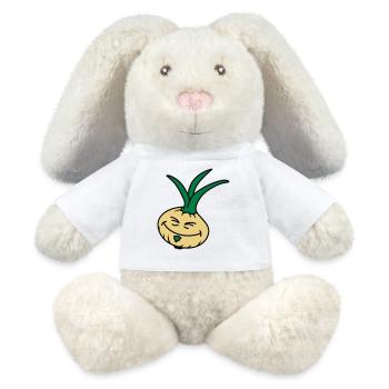 Funny Onion - MiniFeet® RecycelHase® Creme - Weiß - Vorne