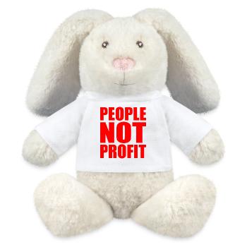 People not profit - MiniFeet® RecycelHase® Creme - Weiß - Vorne