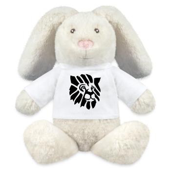 Lion - MiniFeet® RecycelHase® Bunny Cream - white - Front
