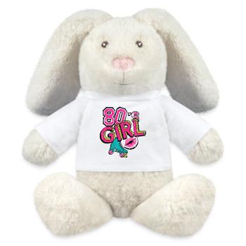 80s Girl Roller Skate - MiniFeet® RecycelHase® Bunny Cream - white - Front