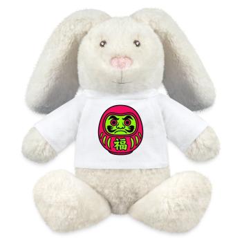 Daruma by FANMAN! - MiniFeet® RecycelHase® Bunny Cream - white - Front