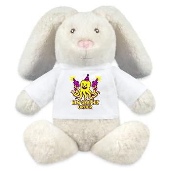 NGO Kraken Neon Pop - MiniFeet® RecycelHase® Bunny Cream - white - Front