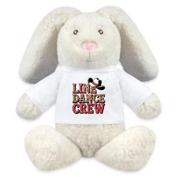 Line Dance Team - MiniFeet® RecycelHase® Creme - Weiß - Vorne