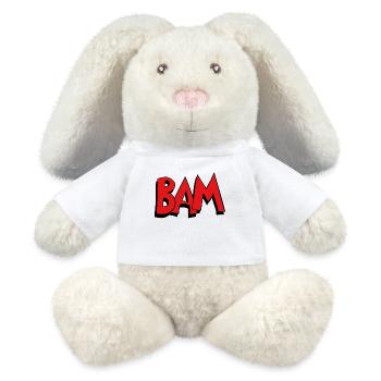 Bam - MiniFeet® RecycelHase® Creme - Weiß - Vorne