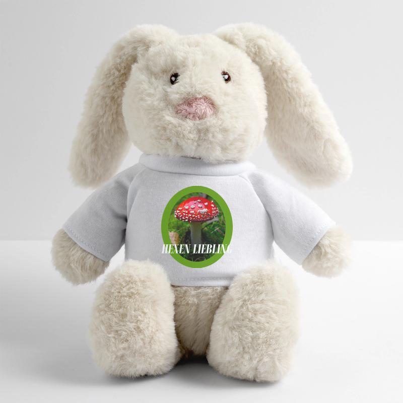 Conception du champignon Lapin en peluche recyclé MiniFeet® Crème