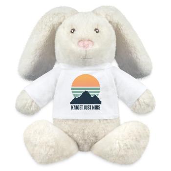 Kmoet just nothing, Dialecte anversois Chemises - Lapin en peluche recyclé MiniFeet® Crème - blanc - Devant