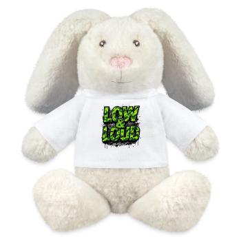 Camouflage Scène de voiture basse et bruyante Streetwear - Lapin en peluche recyclé MiniFeet® Crème - blanc - Devant