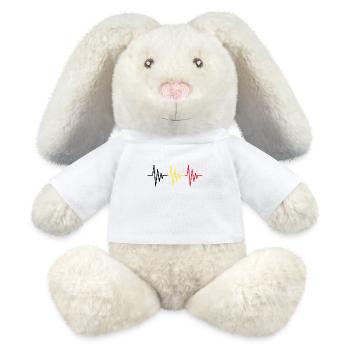 Belgium - MiniFeet® RecycelHase® Bunny Cream - white - Front