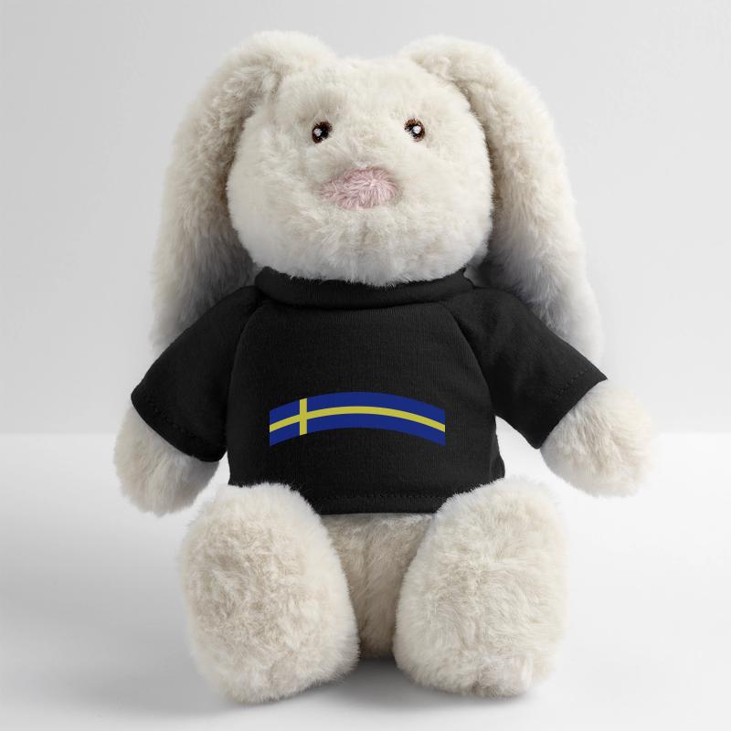 Schweden Flagge MiniFeet® RecycelHase® Creme